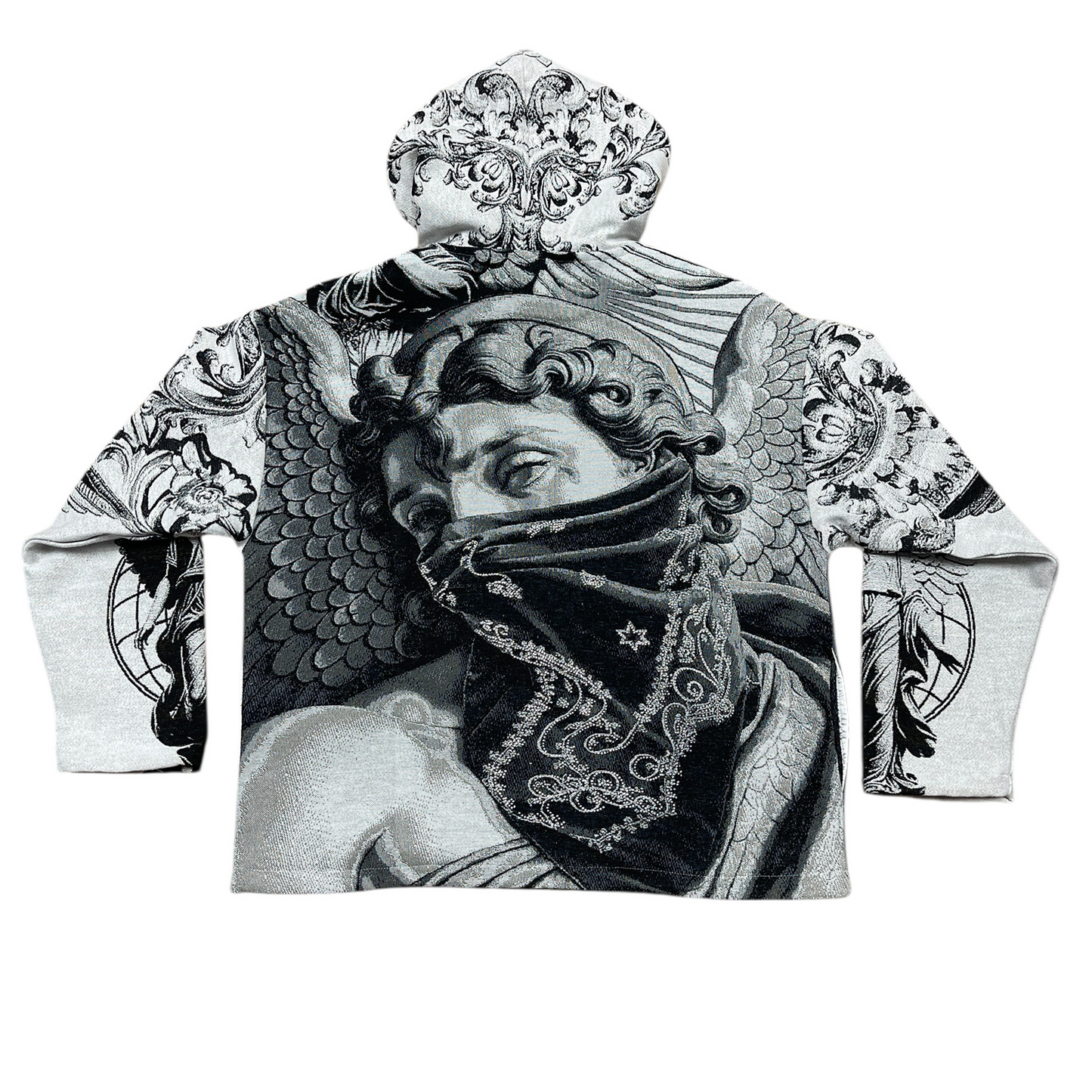 Rebel Minds Hoodie - Masked Angel Tapestry