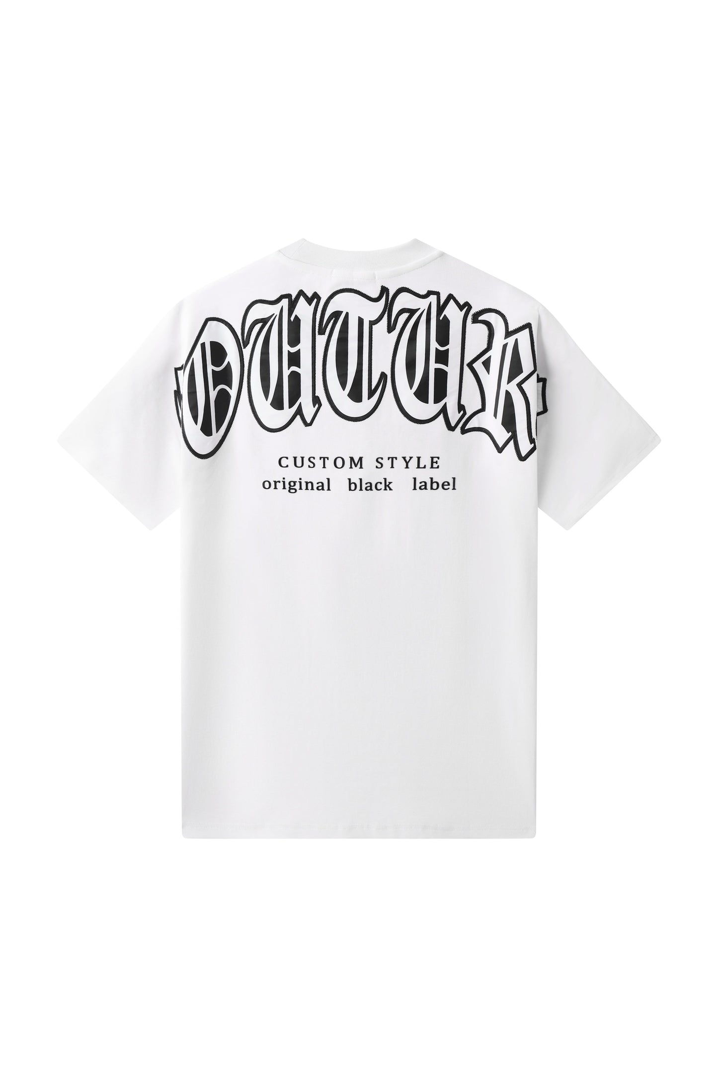Men Black Label "COUTURE" Oversize T-Shirt