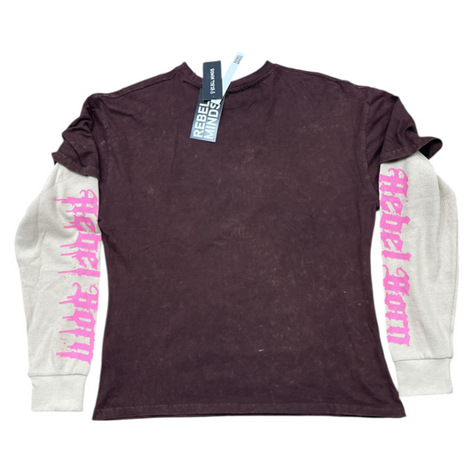 Rebel Minds Shirt - Paradise Angle - Rust - 152-210