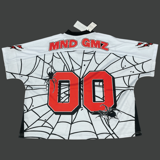 mind games crop tee orange