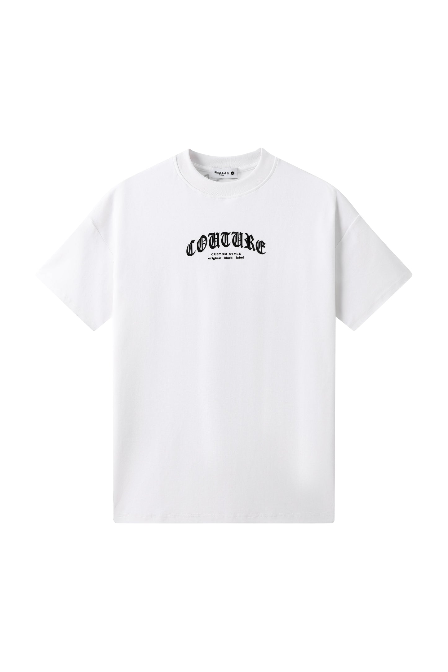 Men Black Label "COUTURE" Oversize T-Shirt