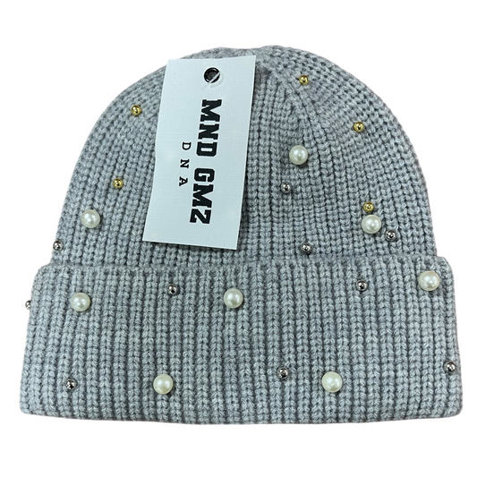 stone  beanie gray
