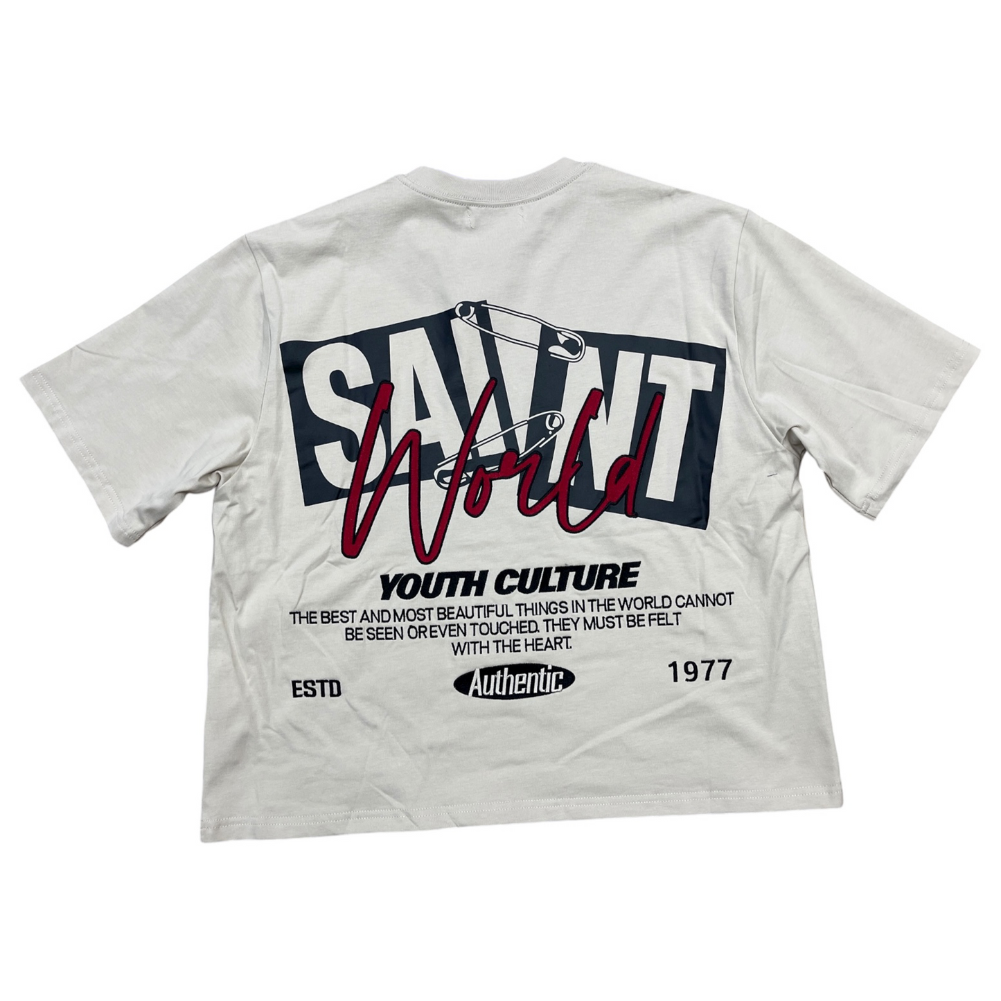 Saint Tee white  toffee