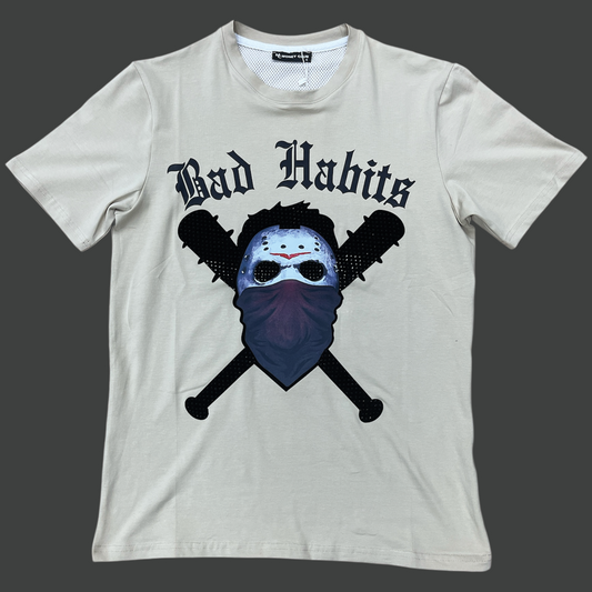 Money Club Bad Habit Tee black  wheat