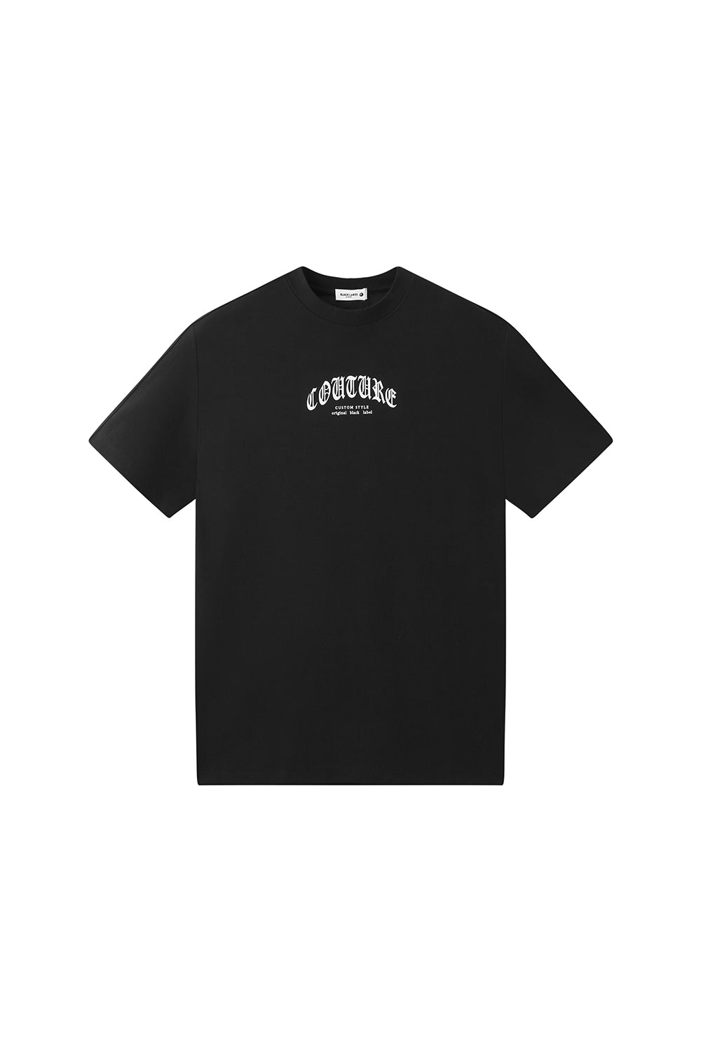 Men Black Label "COUTURE" Oversize T-Shirt