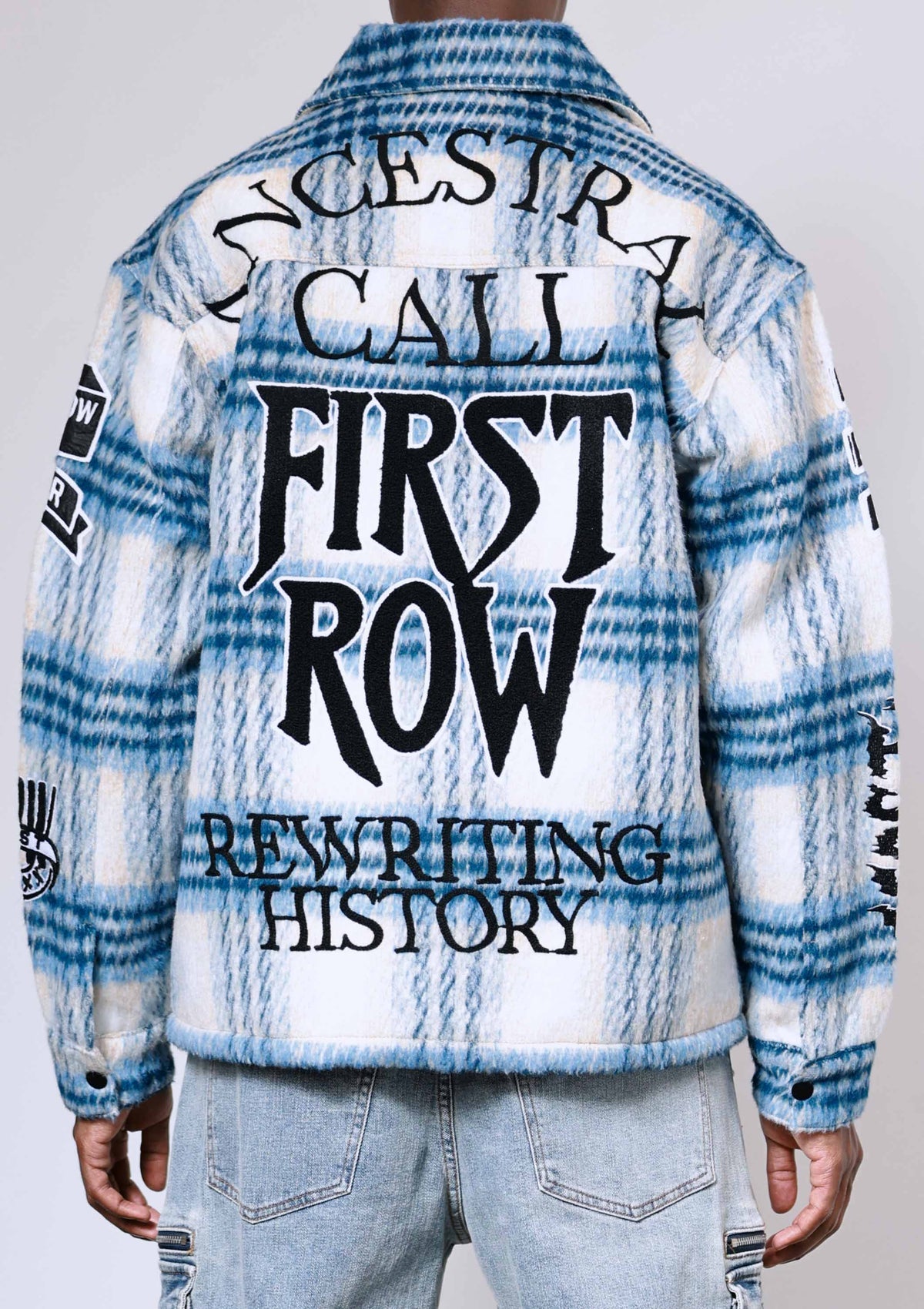 ANCESTRAL CALL SHACKET BLUE