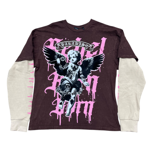 Rebel Minds Shirt - Paradise Angle - Rust - 152-210