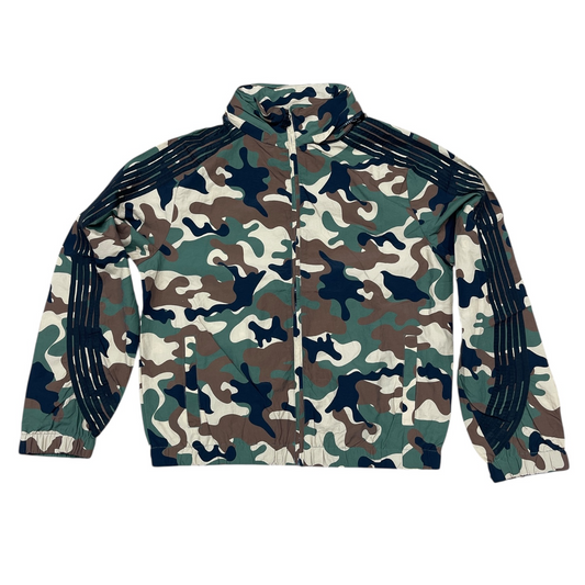 Camo Windbreaker Jacket stripped