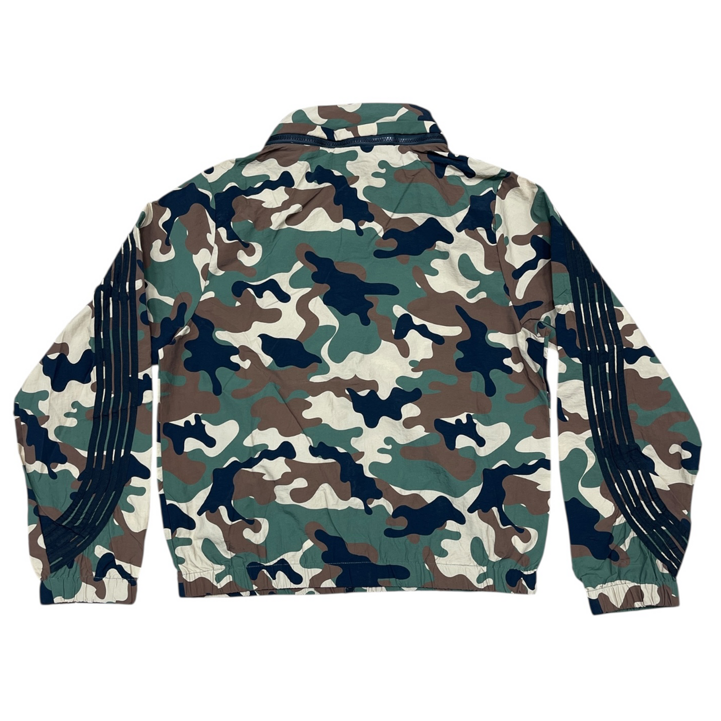 Camo Windbreaker Jacket stripped